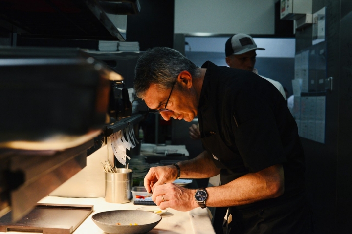 Benoît Sinthon é o chef francês