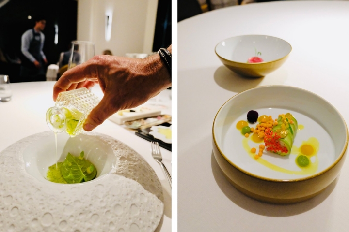 O delicado caril verde é um dos pratos