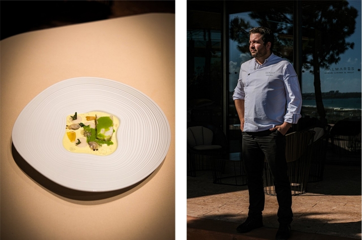 Os bivalves são uma das paixões de Louis Anjos, o ribatejano algarvio