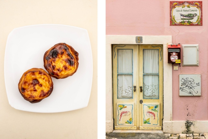 Os pastéis de nata estaladiços são excelentes para acompanhar a exploração dos recantos da Ericeira