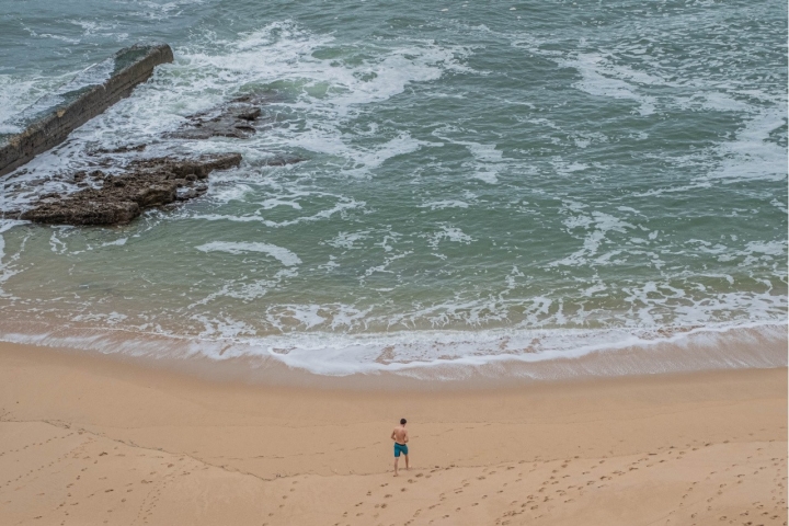 Os passeios de exploração são orientados por Joana Duarte em várias praias da região