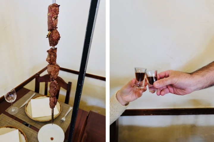 O brinde com a ginjinha continua um ícone da casa