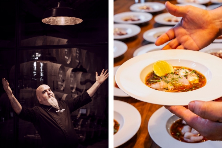 Joan Bagur é o chef convidado para a terceira edição das Jornadas Gastronómicas do Peixe Atlântico. O prato Vuelve a la Vida, tradicional de Vera Cruz, no México, pode ser degustado até ao final de Outubro