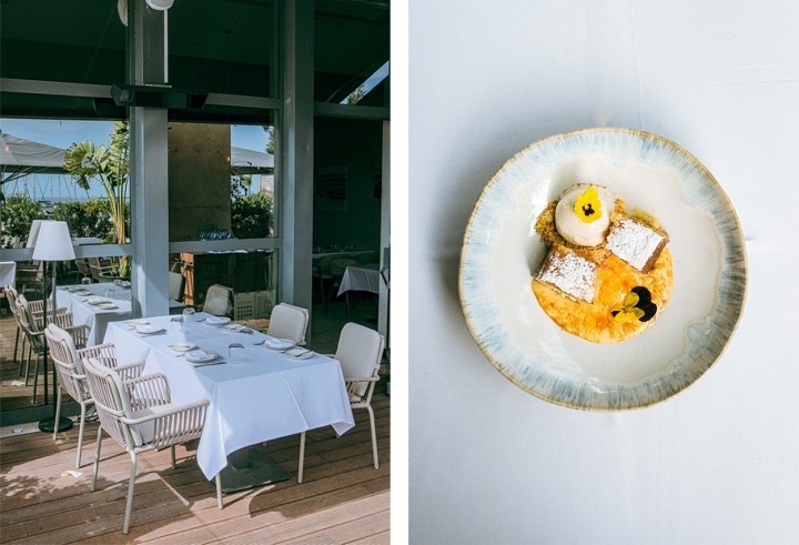  O restaurante fica no Real Marina Hotel & Spa