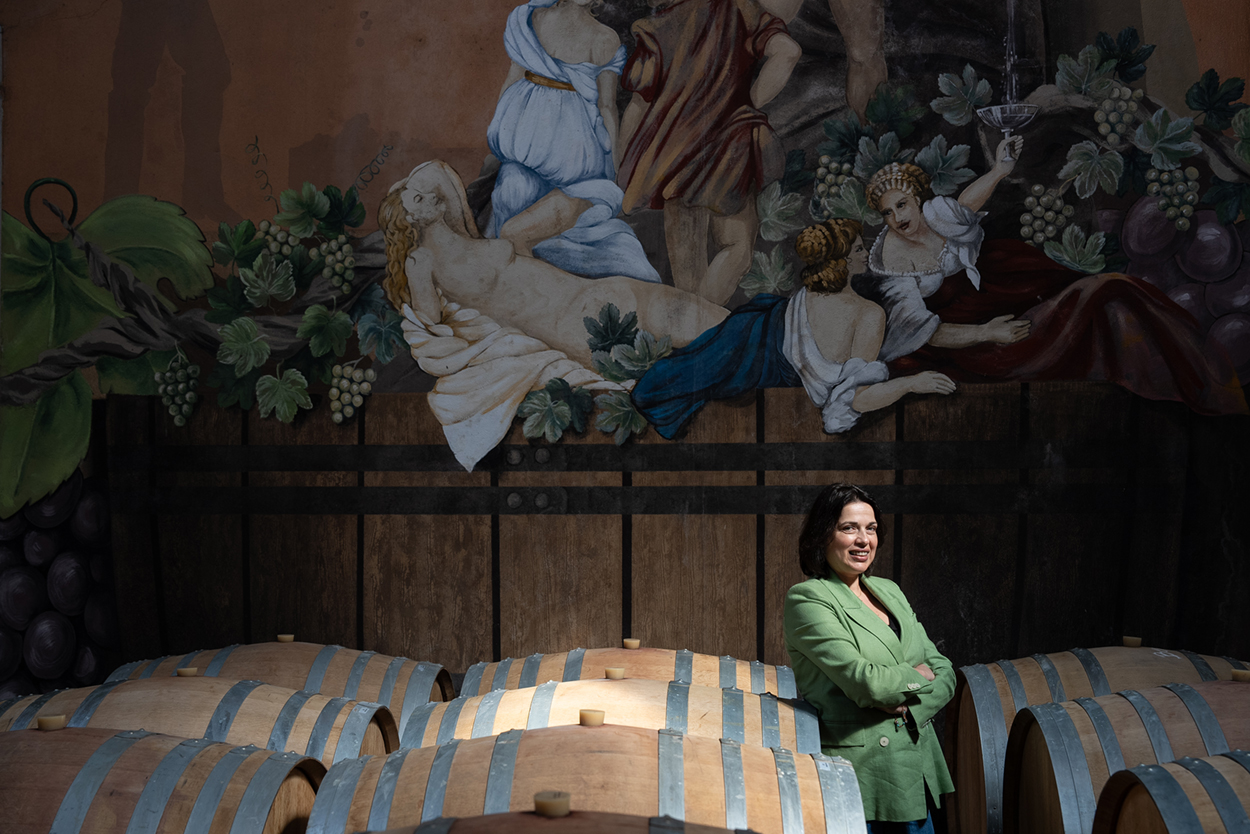 Maria Vicente, a enóloga