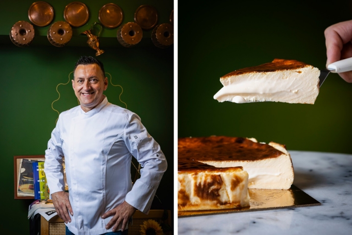 Miguel Oliveira e a sua tarte de queijo basca