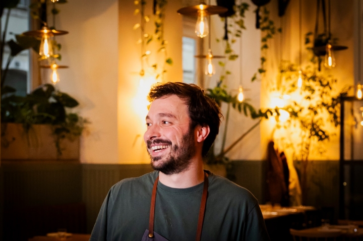 António Galapito é, com Inês Pereira, o rosto deste restaurante de sucesso 