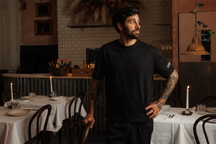 O chef David Vieira é o responsável pela carta