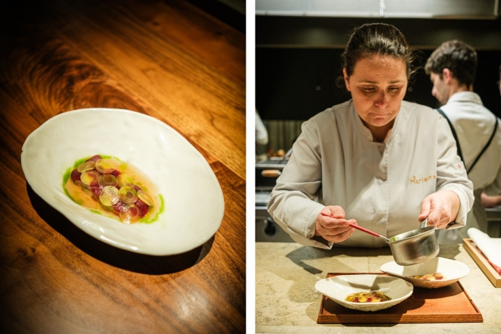 O lírio dos Açores é maturado por 10 dias e cobre-se de cenouras em pickle