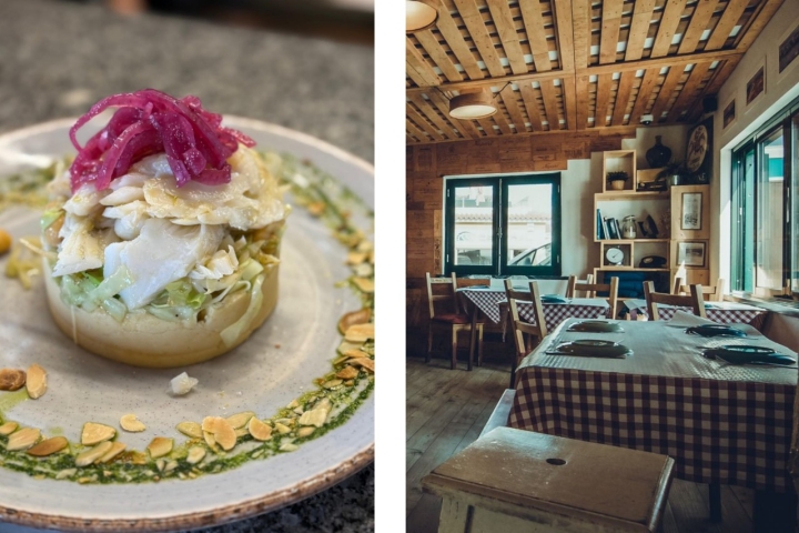 No Balear, a Taberna do Ganhão é um porto seguro para pratos de bacalhau e mariscos (fotografia Taberna do Ganhão)