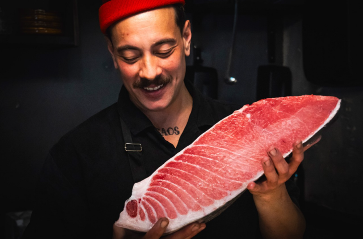  A barriga de atum é um dos momentos indispensáveis nos menus do Irú Omakase
