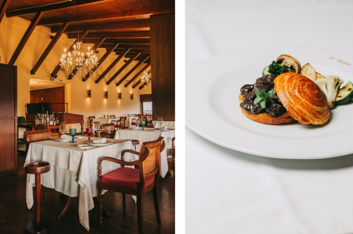 O São Gião é considerado um templo da gastronomia. Na época da lampreia, há vários pratos em carta, entre os mais tradicionais (à bordalesa) ou de autor, como o bun de lampreia 