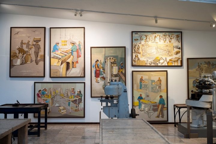 O Museu do Trabalho Michel Giacometti fica numa antiga fábrica de conservas de Setúbal 