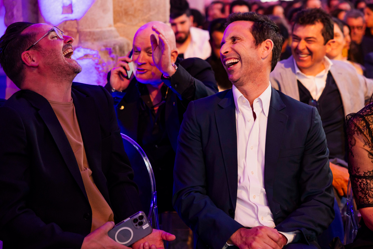 Hans Neuner, Dieter Koschina e José Avillez