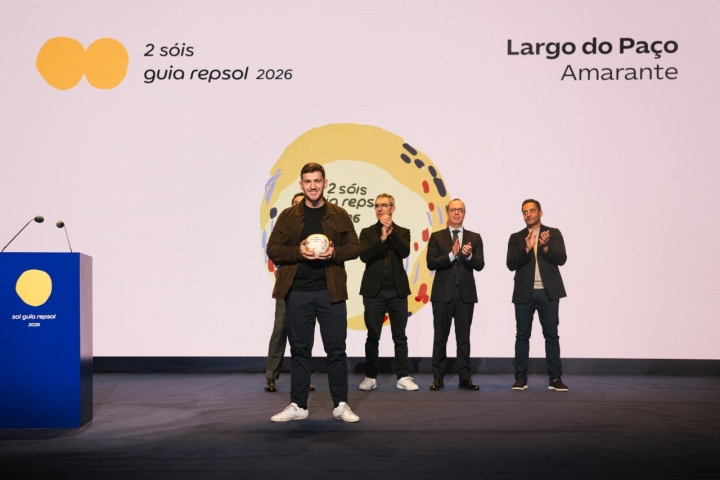 O Largo do Paço foi um dos vencedores dos 2 Sóis Guia Repsol