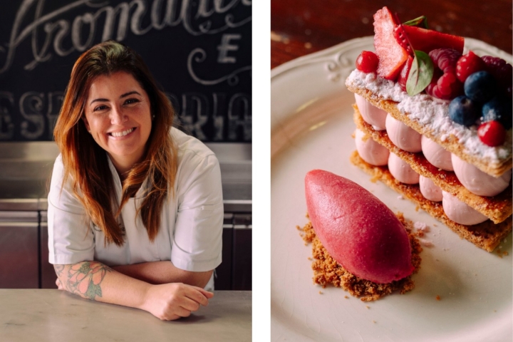 Michele Marques é a chef responsável pelo restaurante e pelo menu da Gala dos Sóis Guia Repsol 2026