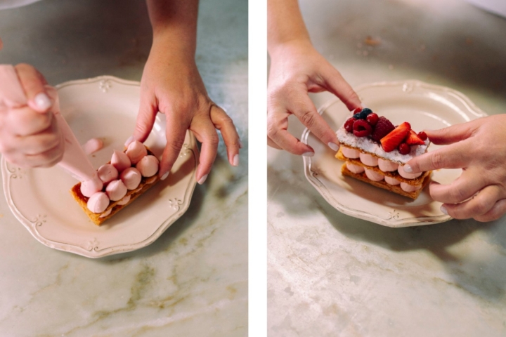 Michele Marques é também conhecida pelas sobremesas e, na gala, apresenta quatro da sua autoria