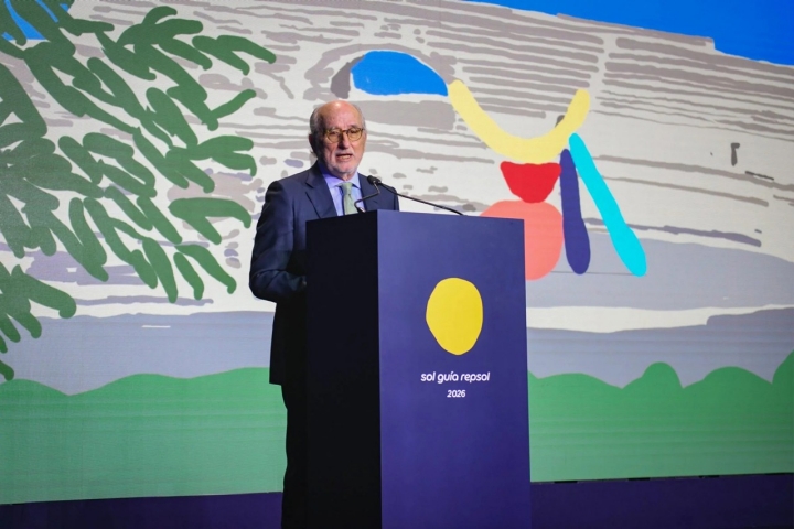 Antonio Brufau, presidente da Repsol, deu destaque aos jovens chefs.