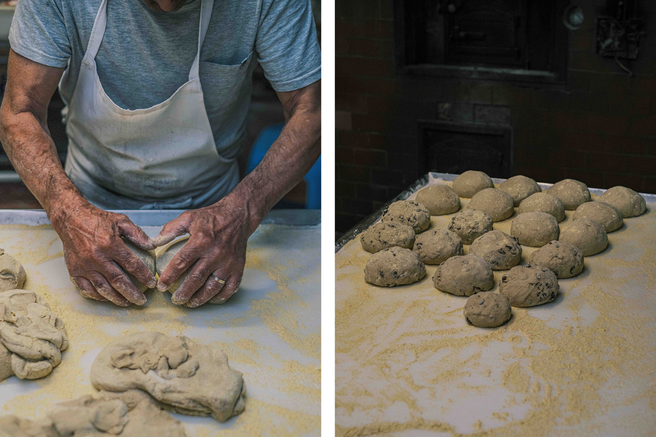 Além dos bolo rei, Julião é conhecido pelas broas de milho, com ou sem passas 