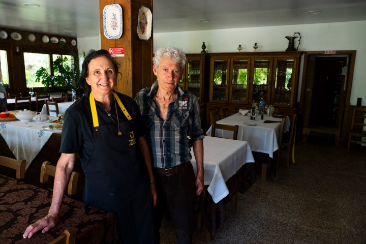 Eufrásia e Osvaldo Almeida são os responsáveis pela Casa de Souto Velho, em Chaves