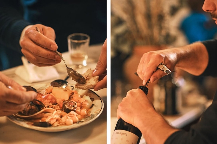 Vila de Frades está no coração do vinho de talha e nada casa melhor com isto do que um cozido alentejano