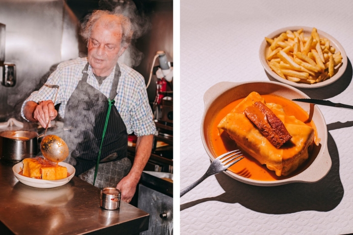 No Bufete Fase a francesinha faz-se com lombo