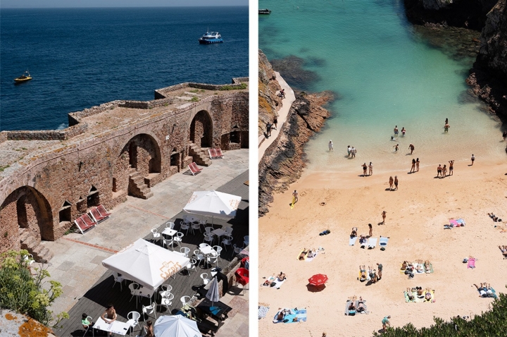 Entre esplanadas, passeios e mergulhos, nas Berlengas vai conseguir assegurar as atividades favoritas de qualquer veraneante que se preze