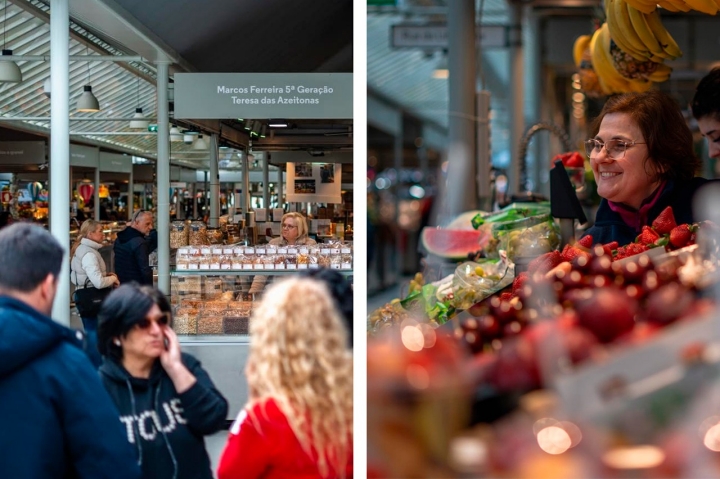 O Mercado do Bolhão reabriu em 2022 com nova cara mas a qualidade dos frescos de sempre