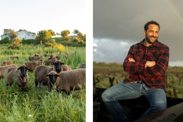 António Maçanita é o enólogo e dono do enoturismo Fitapreta, em Évora (foto©Fitapreta)