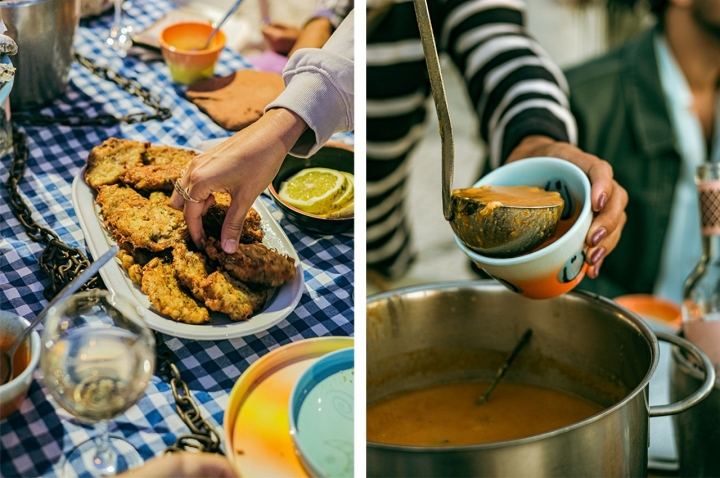 A sopa de peixe da Taberna é uma das iguarias à venda no Trafaria na Brasa