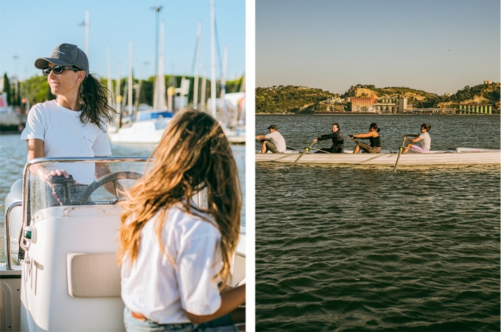 Inês Schlingensiepen da Oceanscape é responsável pelos passeios de barco