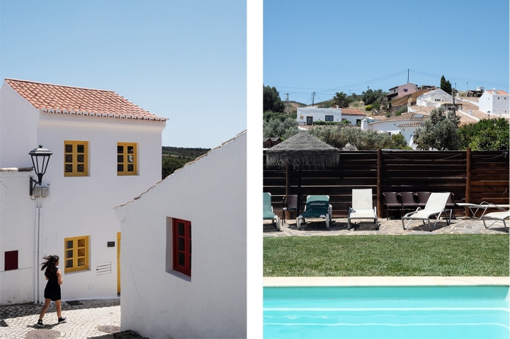 Ao todo, são 26 casas recuperadas, com acesso a uma piscina partilhada