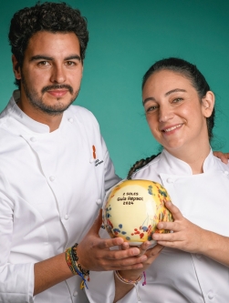 Alejandra Herrador y Emanuel Carlucci