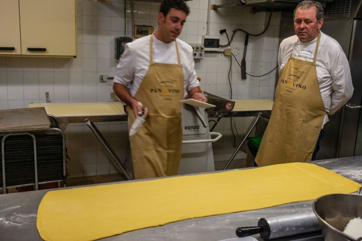 Hornazo de Salamanca: Narciso Hernández y su hijo Víctor