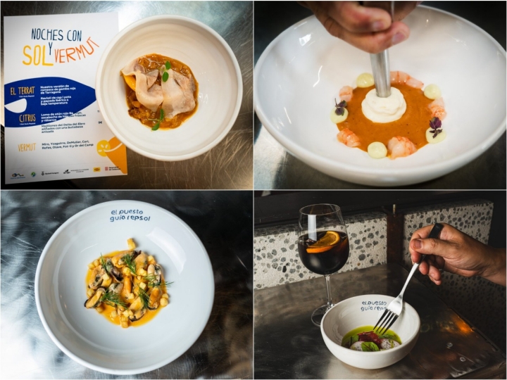 Platos del evento de Tarragona en El Puesto de Guía Repsol