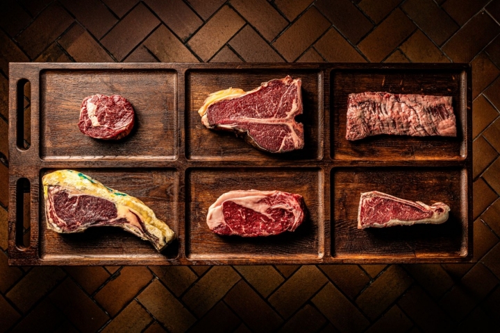 Selección de carnes de Piantao