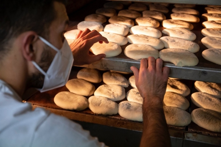 Mollete de Antequera: horno