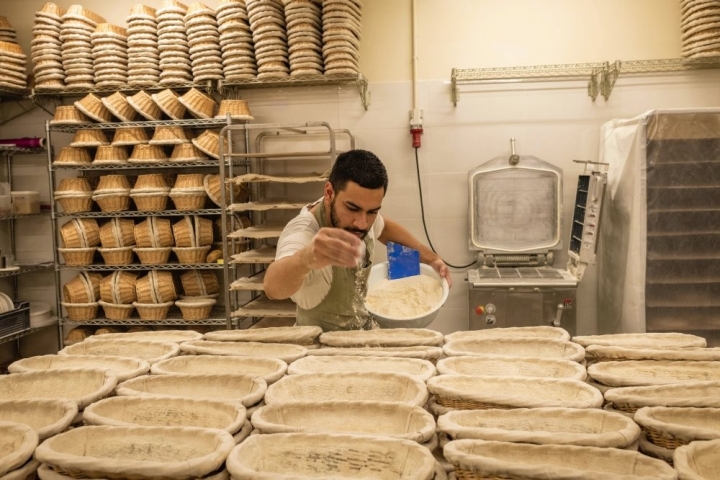 Proceso de elaboración del pan en Cientotreinta grados