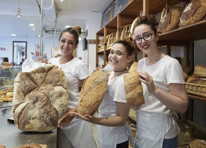 Panes para todos los gustos en el 'Forn Baltà'. Foto: Xavier Torres Bacchetta