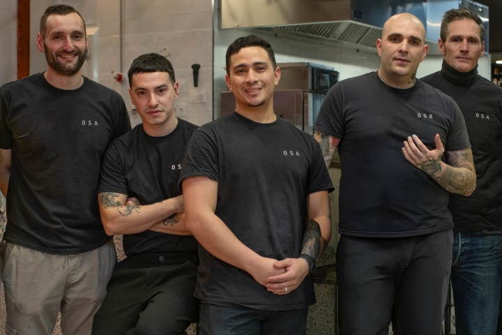 El pop up Fresh! de OSA en El Puesto de Guía Repsol en el Mercado Vallehermoso (Madrid).