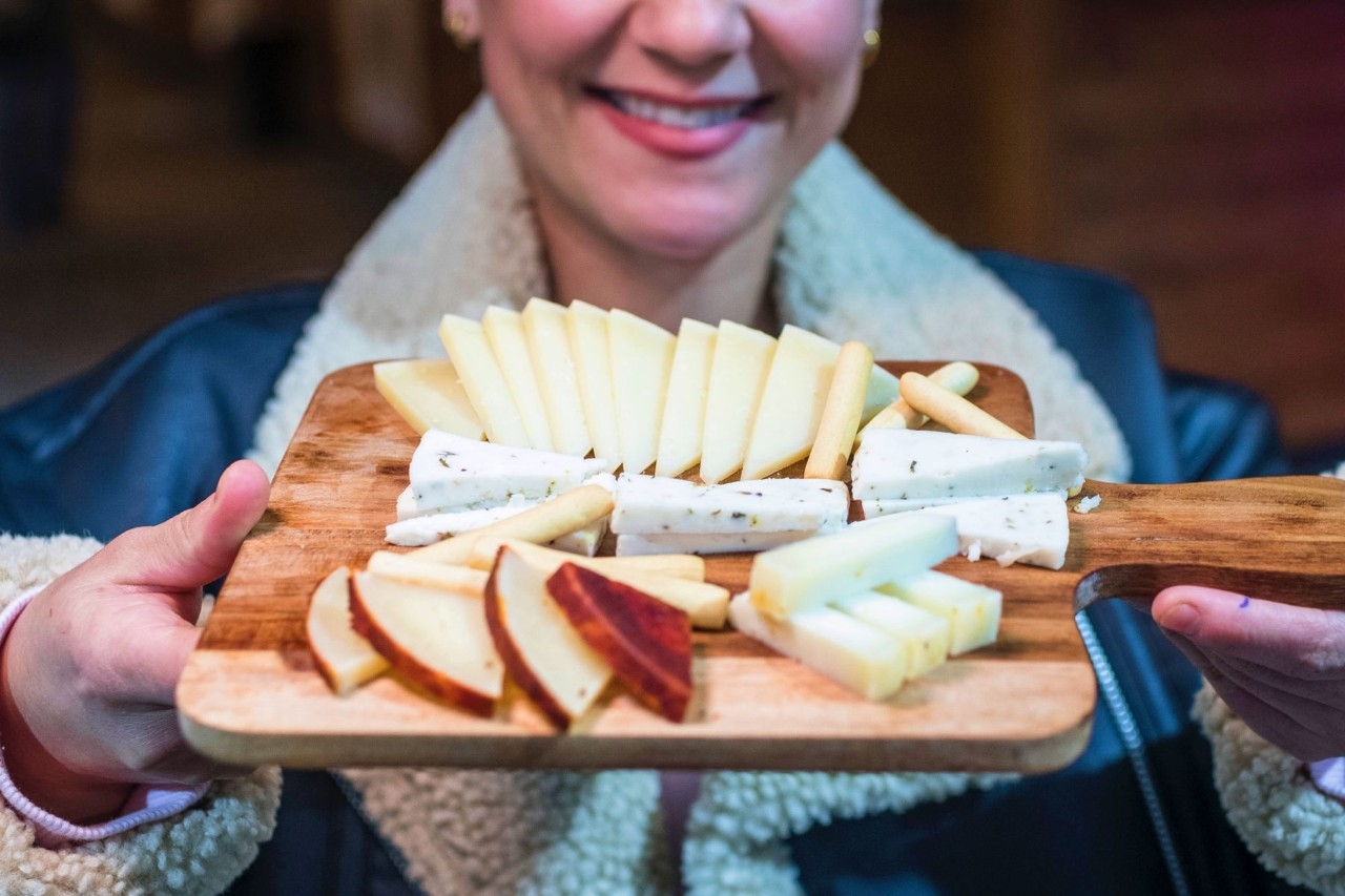 Tabla de quesos Los Teatinos (Padul, Granada)