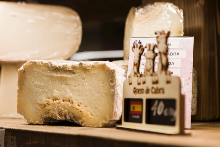 Los quesos españoles están muy bien representados. 