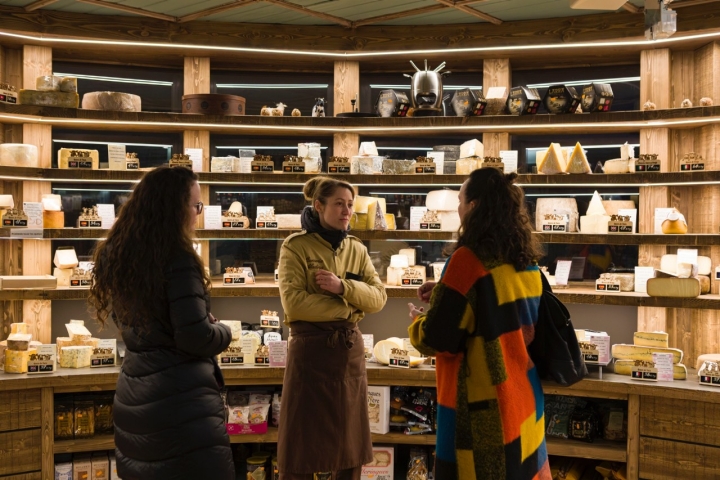 La tienda está a una temperatura de entre 9 y 11 grados todo el año. 