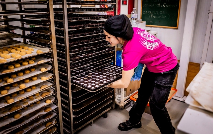 Todo preparado para empaquetar.