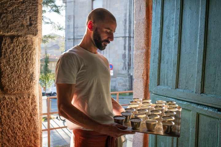 Javier Curra de A Café con flanes para servir