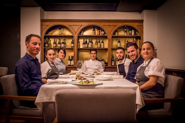 Alberto Lareo junto al resto del equipo 'Manso'. Foto: Cedida.