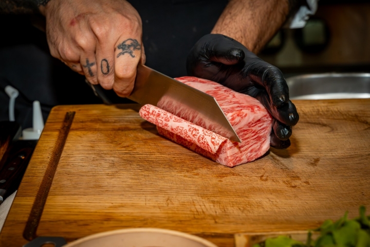 Wagyu A5 de Miyazaki.