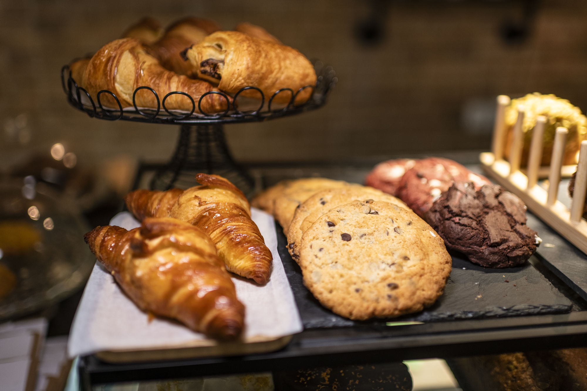 Café especialidad Lavapiés L’Origine bollería