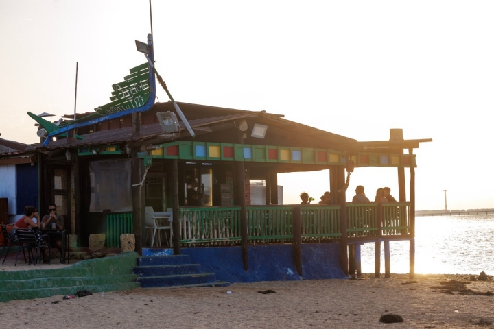 Contemplar el atardecer desde aquí es todo un lujo