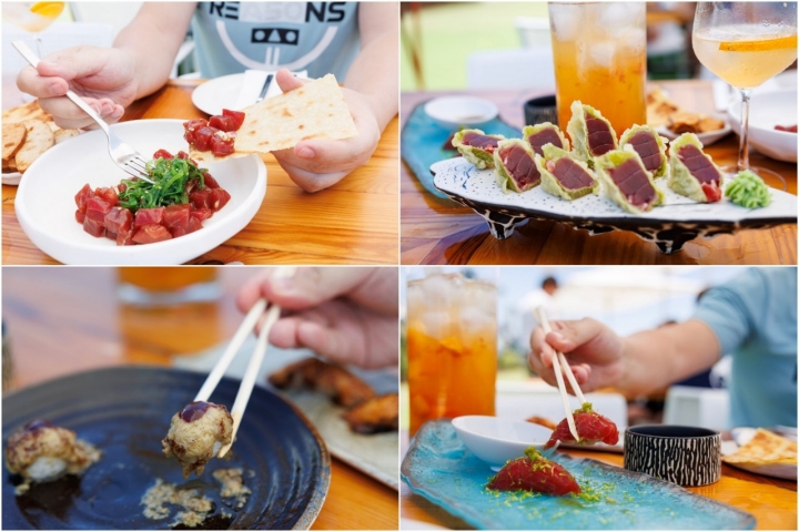 El atún rojo de almadraba es protagonista de la carta japonesa